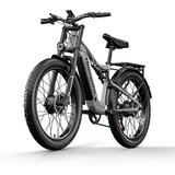 Shengmilo Električno kolo 2000 W Ebike 48 V 17,5 AH baterija 26"X3" Fat Tire do 45+KM/H & 60 KM gorsko električno kolo za dolge razdalje na plaži, (21581920) Cene
