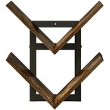  Floating polica za zid 2 kom. Dimljeni hrast 43 x 15 x 47 cm - Dimljeni hrast 2 | shoptok.hr
