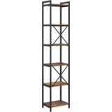 Police za knjige Staro drvo 40 x 30 x 188 cm Konstruirano drvo | shoptok.hr