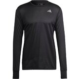 Adidas Muška majica za trčanje MAJICA ZA TRČANJE LONGSLEEVE Crna | shoptok.hr