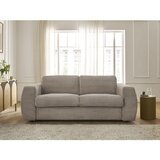 Bobochic Paris Smeđe-siva sofa za spavanje/sklopiva od samta 220 cm Hugo – | shoptok.hr