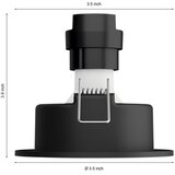 Philips LED prigušiva ugradna lampa Hue MILLISKIN 1xGU10/4,2W/230V | Eponuda.com