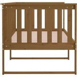  Dnevni krevet boja meda 100x200 cm od masivne borovine | shoptok.hr