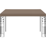  Zidna sjenica 4 x 3 x 2,5 m smeđe-siva | shoptok.hr