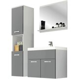 P & B kopalnica montreal, siva, bela, 4-Delno | Shoptok.si
