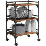  Kuhinjski kolica Staro drvo 50 x 35 x 75.5 cm Konstruirano drvo | Eponuda.com
