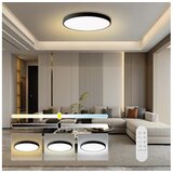  Immax NEO 07314L-LED stropno svetlo SEMPLICI s prigušiva 128W/230V preč.100cm Wi-FiTuya crna + daljinski upravljač Cene
