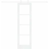  Klizna vrata ORKDAL 61 x 198,5 cm Masivna borovina i staklo | shoptok.hr