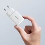 Baseus CCXJ-B02 mobile device charger Universal White AC Fast charging Indoor | shoptok.hr