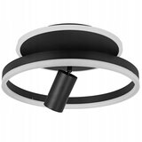  LED plafonsko svetlo LED/38W/230V + 1xGU10/30W u crnoj boji | Eponuda.com