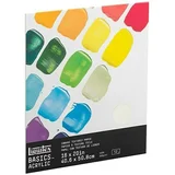 Basics Blok za slikanje z akrilnimi barvami (300 g/m², 40,6 x 50,8 cm, Število rezil: 12 kos)