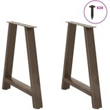  Noge za blagovaonski stol A-oblika 2 kom 80 x (72-73) cm Čelik | Eponuda.ba