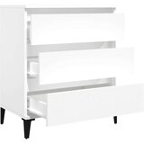  Komoda bela 60x35x70 cm inženirski les, (20653477) | Shoptok.si