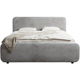 MID.YOU OBLAZINJENA POSTELJA 160 cm x 200 cm , les, umetna masa, tekstil, leseni material siva | Shoptok.si