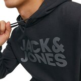 JACK&JONES muška dukserica s kapuljačom Corp Logo (crna) | shoptok.hr
