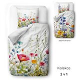 Butter Kings Posteljina za krevet za jednu osobu od pamučnog satena 140x200 cm Watercolour Flowers – | shoptok.hr