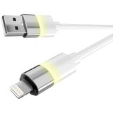 Avax Kabl CB311 Glowy / USB-A to Lightning / 2 m / White | Eponuda.com