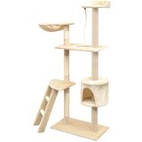  Penjalica Grebalica za Mačke sa Stupovima od Sisala 150 cm Bež | shoptok.hr