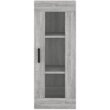  Visoka komoda siva sonome 34,5x34x180 cm od konstruiranog drva | shoptok.hr