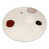 RugsX DUNE 8087 preproga krog kremna / terakota – geometrijska, krogih, struktura cercle 200 cm, (5000231763) | Shoptok.si