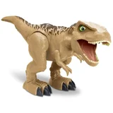 Pokretna figura Walking & roaring T-rex, Smeđa