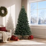  Umjetno božićno drvce s kuglicama 120 LED lampica | shoptok.hr