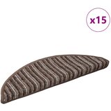  Samoljepljivi stepenasti ulošci 15 pcs Smeđa 56 x 17 x 3 cm | shoptok.hr