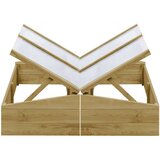 vidaXL rastlinjak 2 kosa impregnirana borovina 100x50x35 cm | Shoptok.si