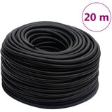 vidaXL Hibridna zračna cev črna 20 m guma in PVC | Shoptok.si