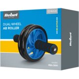 Rebel ACTIVE Dupli točak za trbušnjake AB roller sa podlogom za kolena RBA-3061 | Eponuda.com