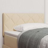 vidaXL Uzglavlje Dizajn Dijamantnih Blokova Krem 100 cm Tkanina | shoptok.hr
