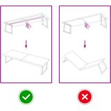  Kupaonska radna ploča tamnosmeđa 180x50x(2-6) cm tretirano drvo | shoptok.hr