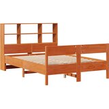  s regalom za knjige bez madraca 135 x 190 cm od borovine | shoptok.hr