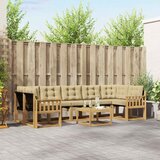  Set vanjskih sofa 8 kom. Bijela i bež | shoptok.hr