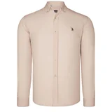 dewberry G725 MENS SHIRT-BEIGE