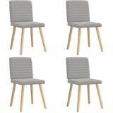  Jedilni stoli 4 kosi Cloud Grey Fabric, (21832463) | Shoptok.si
