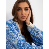 RUE PARIS Sweater-LC-SW-0301.45P-White-Blue | Shoptok.si