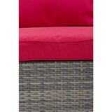 Modern Living lounge garnitura leona rdeča, rjava, 3-Delni set | Shoptok.si
