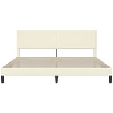  Krevetna konstrukcija Krem 180 x 200 cm Kordura tekstil | shoptok.hr