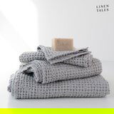 Linen Tales Svetlo sivi komplet brisač 3 ks Honeycomb – Linen Tales Cene