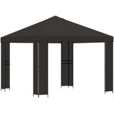 Gazebo 3 x 3 m Antracit Poliester i čelik 190 gsm | Eponuda.ba