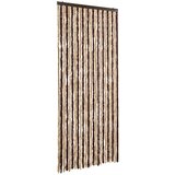 Furnova Zavesa proti mrčesu iz šenilje 100x200 cm bež in svetlo rjava, (21917668) | Shoptok.si