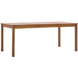vidaXL Jedilna miza medeno rjava 180x90x73 cm borovina Cene