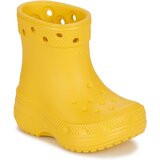 Crocs škornji za dež Classic Boot T Rumena | Shoptok.si