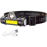 IZMAEL Naglavna lampa 4v1 s magnetom - Crna Cijene