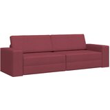 Krevet na razvlačenje Vinska crvena 245 x 78 x 77 cm tkanina | shoptok.hr