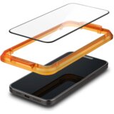 Spigen KALJENO STEKLO ALM GLASS FC 2-PACK ZA IPHONE 15 PLUS ČRN, (21999929) Cene
