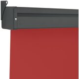 Balkonska bočna tenda 125 x 250 cm crvena | Eponuda.ba