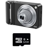 INF Digitalni fotoaparat s 6x optičnim zoomom in 32 GB TF kartico Black, (5000089923) | Shoptok.si