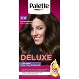 Schwarzkopf Palette Deluxe permanentna barva za lase odtenek 5-11 Light Ash Brown 1 kos Cene